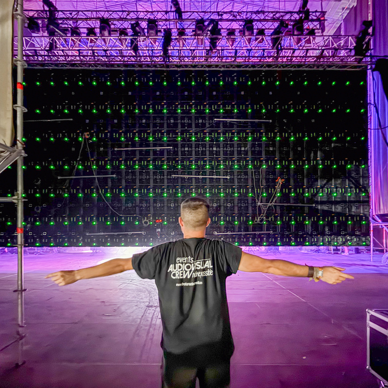 LED operator for 'Festival mediterrànea'